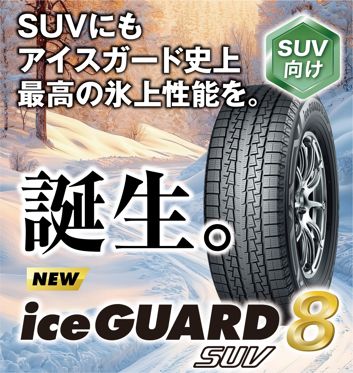 新商品アイスガード８SUV登場！